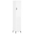 Aparador alto madera contrachapada blanco 34,5x34x180