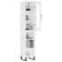Aparador alto madera contrachapada blanco 34,5x34x180