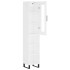 Aparador alto madera contrachapada blanco 34,5x34x180