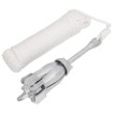 Ancla plegable cuerda hierro fundido galvanizado plata 8 kg