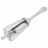 Ancla plegable cuerda hierro fundido galvanizado plata 8