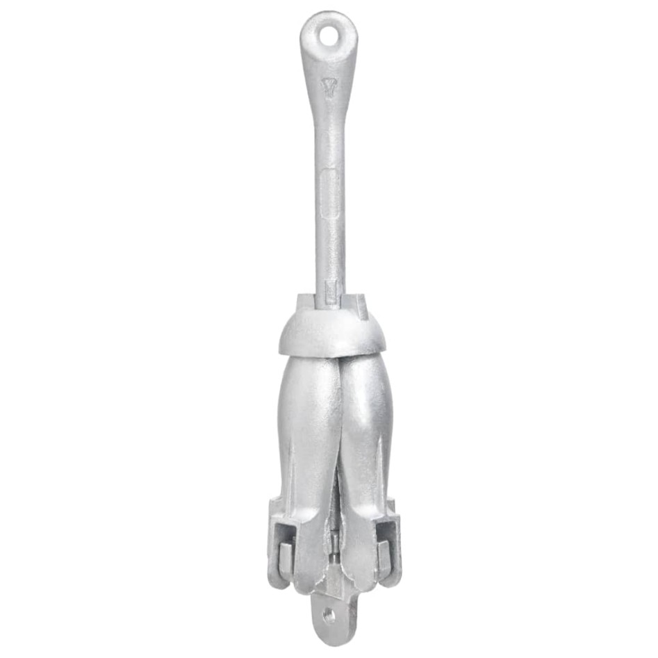 Ancla plegable cuerda hierro fundido galvanizado plata 8