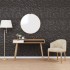 Paneles de pared 24 uds XPS amatista negro 50x50 cm 6