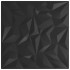 Paneles de pared 24 uds XPS amatista negro 50x50 cm 6