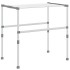 Tendedero de ropa aluminio 83x(50-55)x(40-85)