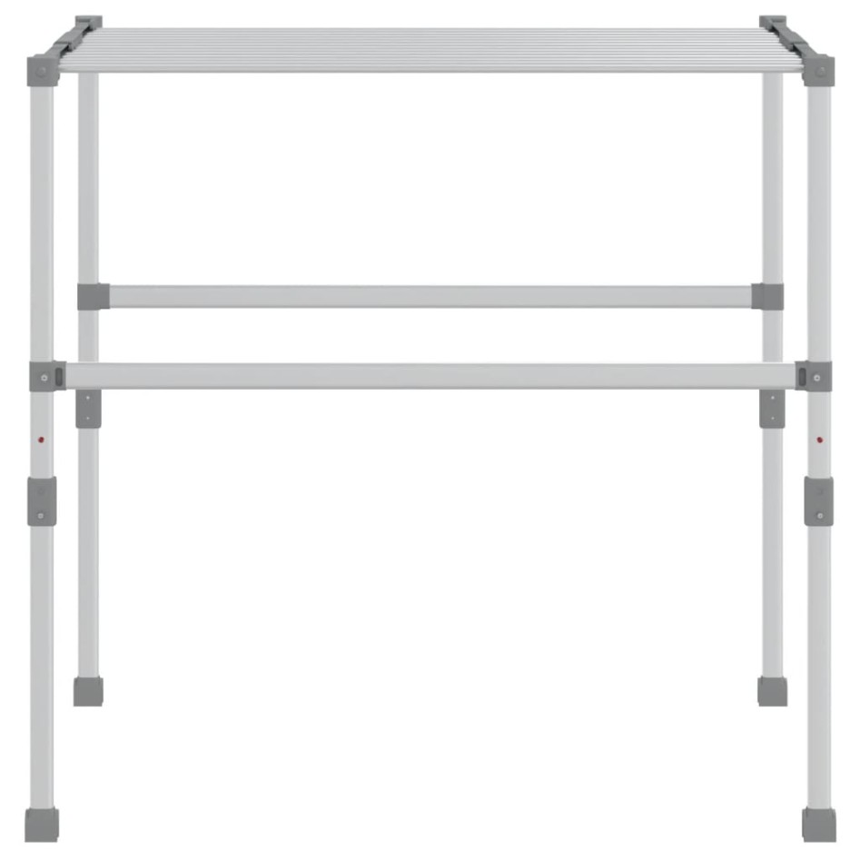 Tendedero de ropa aluminio 83x(50-55)x(40-85)