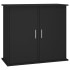Soporte para acuario madera de ingeniería negro 81x36x73