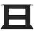 Soporte para acuario madera de ingeniería negro 80x35x60