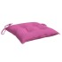 Cojines para silla 6 unidades tela rosa 40x40x7