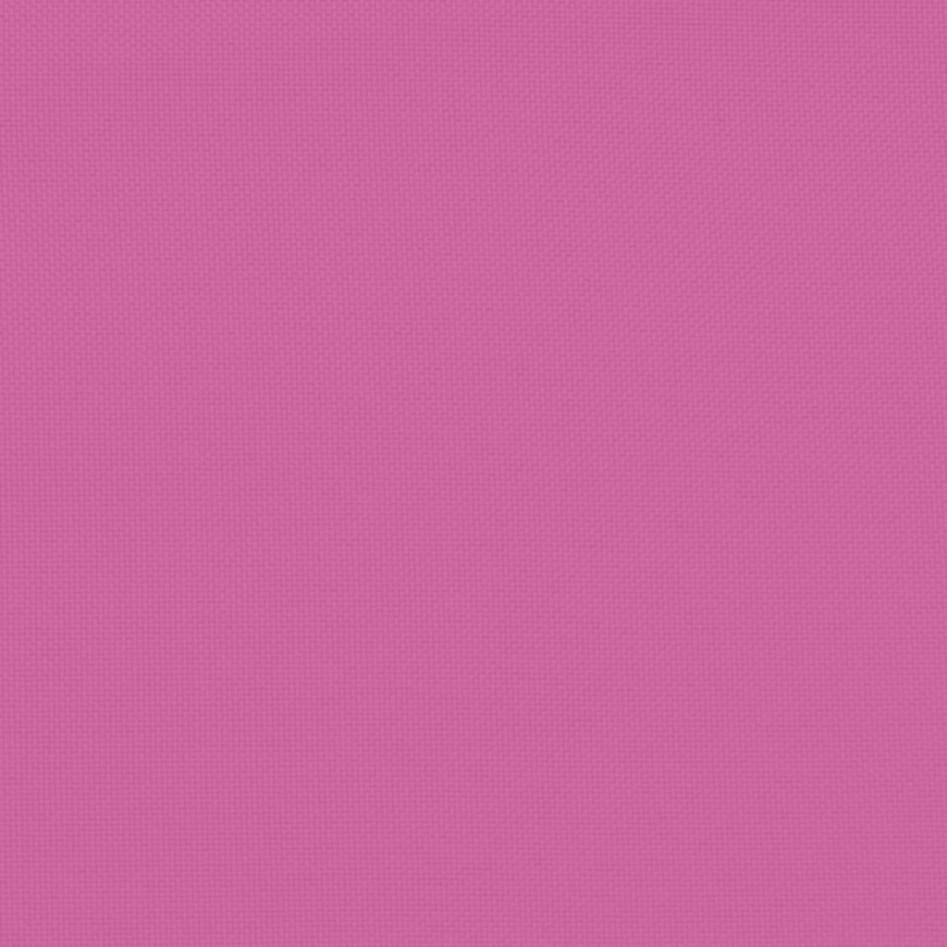 Cojines para silla 6 unidades tela rosa 40x40x7