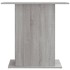 Soporte de acuario madera ingeniería gris Sonoma 75x36x72,5