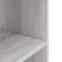 Soporte de acuario madera ingeniería gris Sonoma 75x36x72,5
