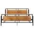 Estructura de cama de metal 180x200
