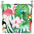 Cojines para silla de jardín 6 uds tela multicolor 40x40x3