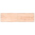 Tablero de mesa madera maciza borde natural 220x60x(2-6)