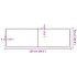 Tablero de mesa madera maciza borde natural 220x60x(2-6)