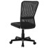Silla de oficina de tela de malla negra 44x52x100