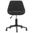 Silla de oficina giratoria de terciopelo
