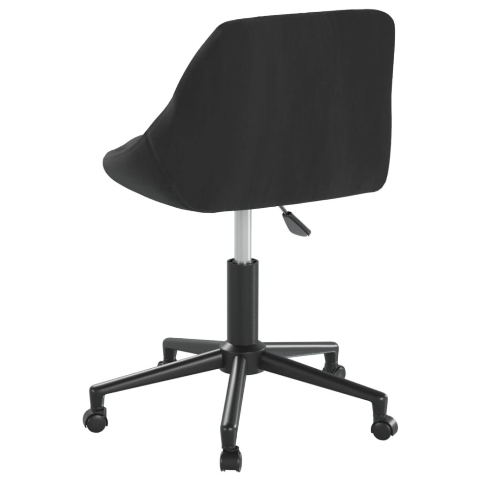 Silla de oficina giratoria de terciopelo