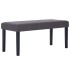 Banco de cuero sintético 106 cm