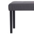 Banco de cuero sintético 106 cm