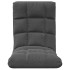 Silla de suelo plegable de tela gris