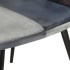 Sillón orejero de cuero auténtico