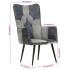 Sillón orejero de cuero auténtico