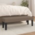 Banco de tela gris taupe 100x30x30
