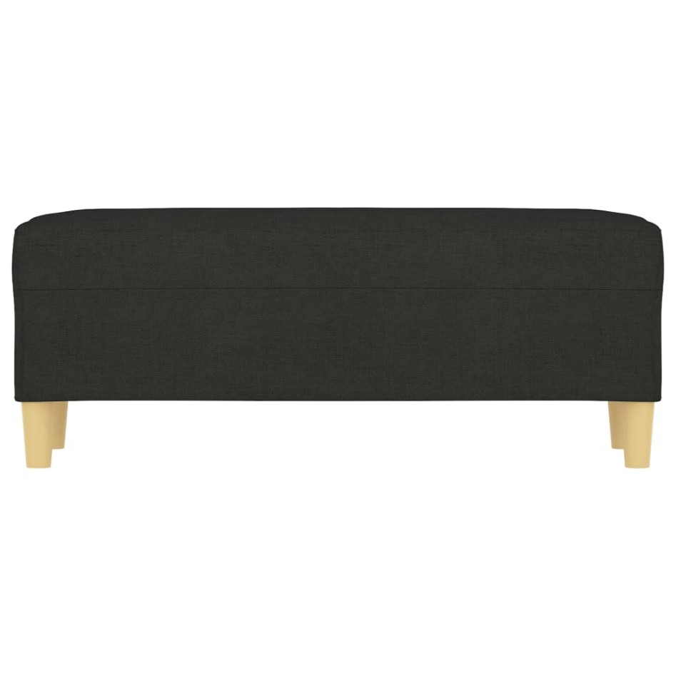 Banco de tela negro 100x35x41