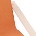 Sillón de relax de tela amarillo
