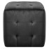 Mesitas de noche 2 unidades terciopelo negro 30x30x30