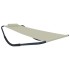 Tumbona de acero color crema 200x90
