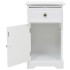 Mesita de noche MDF y madera de pino 35x32x59