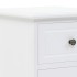 Mesita de noche MDF y madera de pino 35x32x59