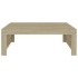 Mesa de centro madera contrachapada roble Sonoma 100x100x35