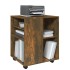 Armario ruedas madera contrachapada roble ahumado 60x53x72
