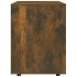 Armario ruedas madera contrachapada roble ahumado 60x53x72