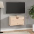 Armario de pared de madera maciza de pino 60x30x35