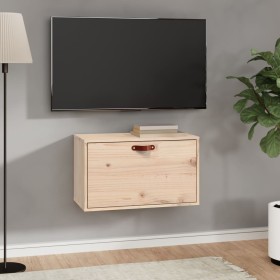 Armario de pared de madera maciza de pino 60x30x35