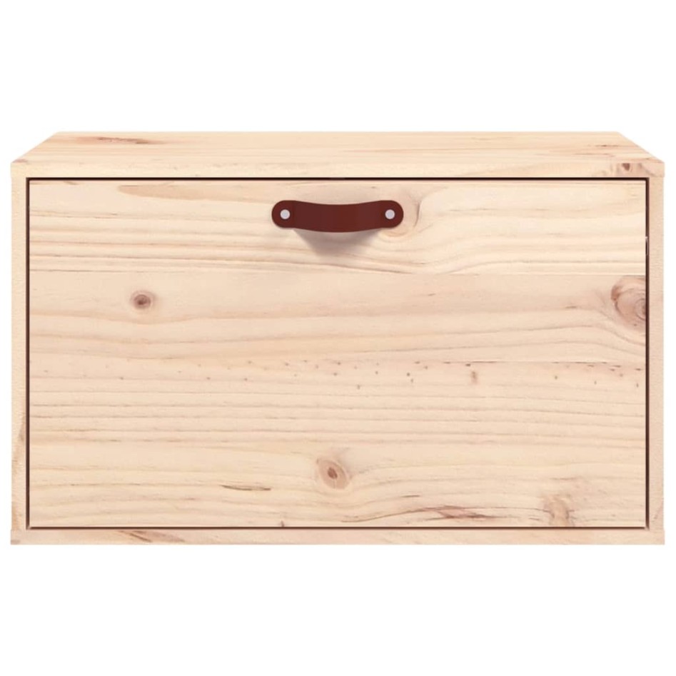 Armario de pared de madera maciza de pino 60x30x35