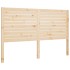 Cabecero de cama madera maciza de pino 156x4x100