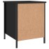 Mesitas de noche 2 uds madera de ingeniería negro 40x42x50