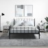 Mesita de noche 2 uds madera ingeniería gris Sonoma 40x42x45