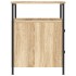 Mesita de noche madera de ingeniería roble Sonoma 44x45x60