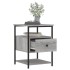 Mesitas noche 2 uds madera ingeniería gris Sonoma 40x42x56