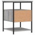 Mesitas noche 2 uds madera ingeniería gris Sonoma 40x42x56