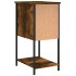 Mesitas noche 2 uds madera ingeniería roble ahumado 32x42x70