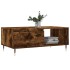 Mesa de centro madera contrachapada roble ahumado 90x50x36,5