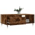 Mesa de centro madera contrachapada roble ahumado 90x50x36,5